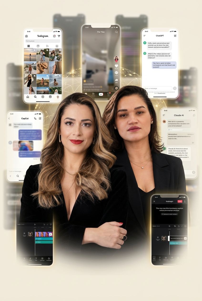 Patrícia Cardoso e Graziele Bazola